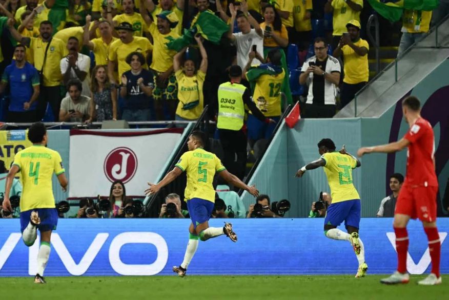 Gol e melhores momentos para Brasil x Suíça pela Copa do Mundo (1-0), jogo  da copa do mundo 2022 ao vivo 