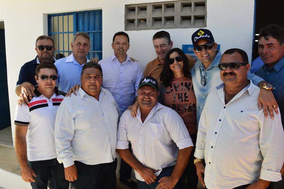 Vereadores de Sumé participam da inauguração de obras hídricas ao lado do Governador Ricardo Coutinho.