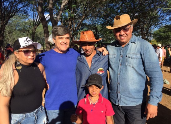 Deputado Wellington Roberto participa da Cavalgada da Prata