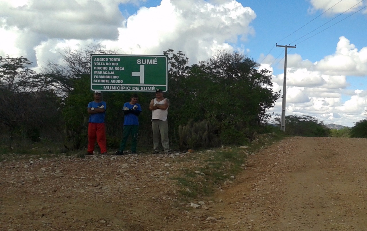 Prefeitura de Sumé inicia programa de sinalização das vias públicas