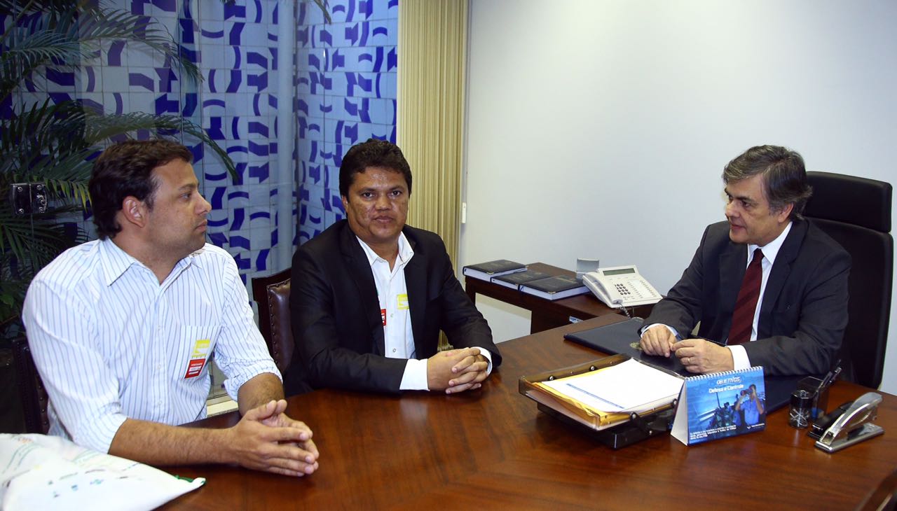 Vereador Bonílson Timóteo participa de audiência em Brasília com senador Cássio Cunha Lima