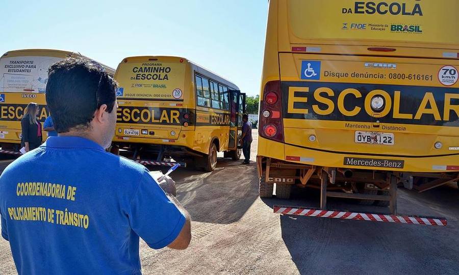 Transportes escolares dos municípios do Cariri serão vistoriados