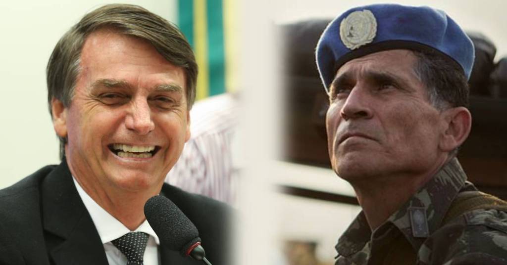 Jair Bolsonaro pode escolher general como vice