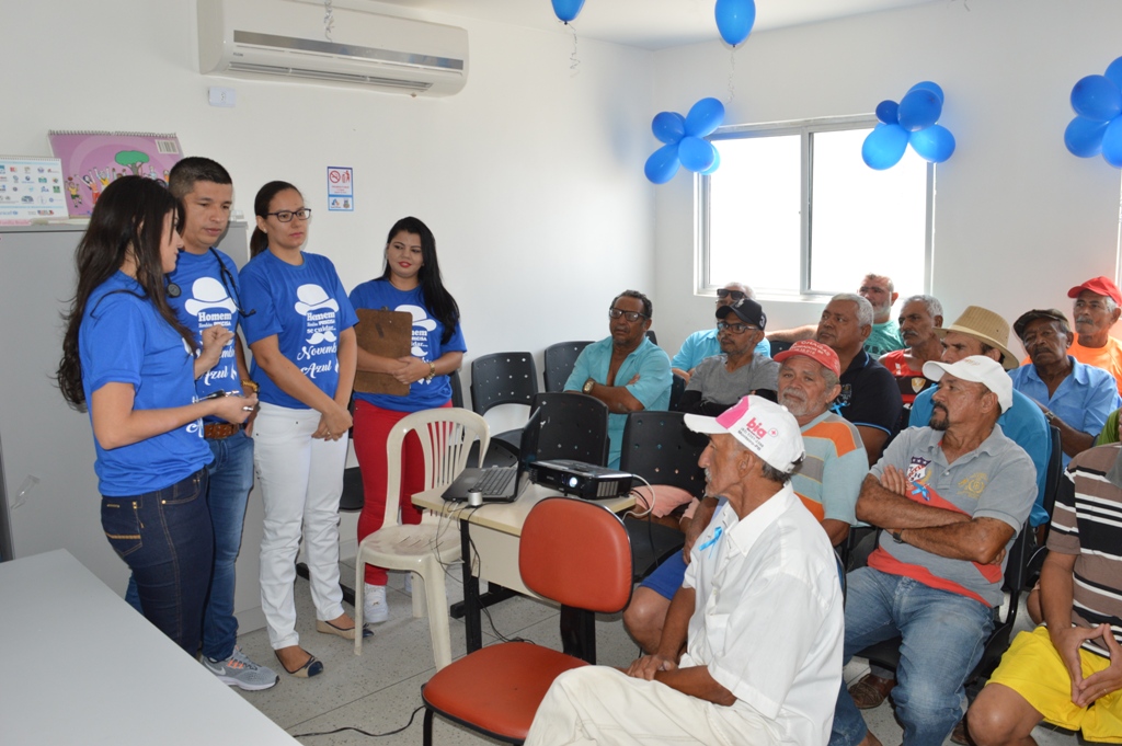 Saúde de Sumé realiza evento e conscientiza homens para prevenção do Câncer de Próstata