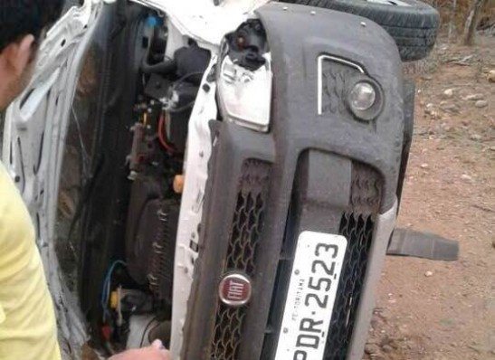 Capotamento de carro deixa uma vítima fatal em Congo no Cariri