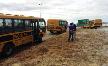 30% dos veículos escolares apresentaram problemas de segurança