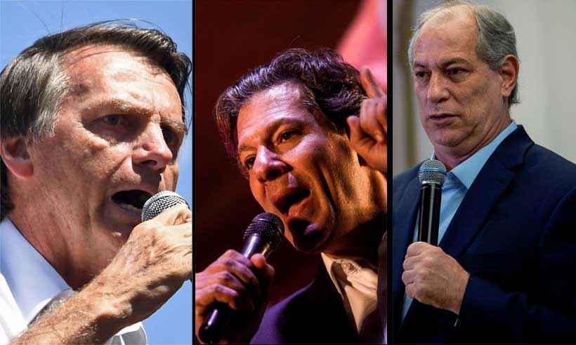 CNT/MDA: Bolsonaro lidera com 28,2%, seguido por Haddad (17,6%) e Ciro (10,8%)