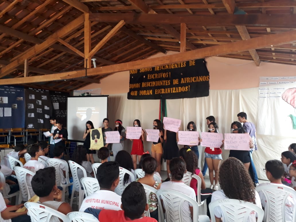 Escola Gonçala Rodrigues de Freitas realiza III evento sobre a Consciência Negra