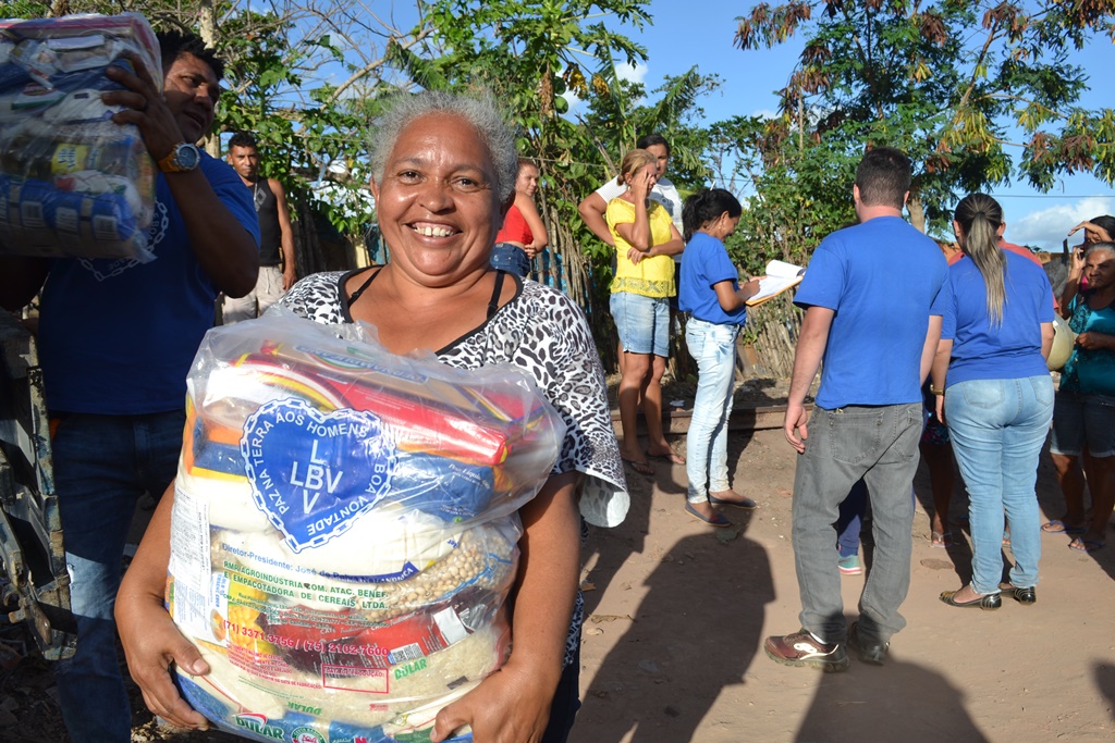 LBV mobiliza Paraibanos em prol de famílias pobres neste Natal