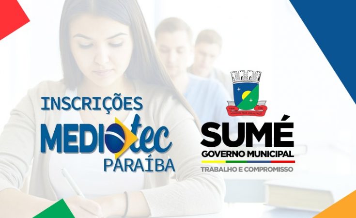 Sumé é beneficiada com Cursos PRONATEC/MEDIOTEC/2021