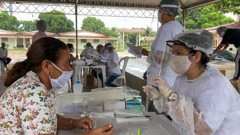 Governo da Paraíba começa a fazer testes rápidos para Coronavírus em idosos