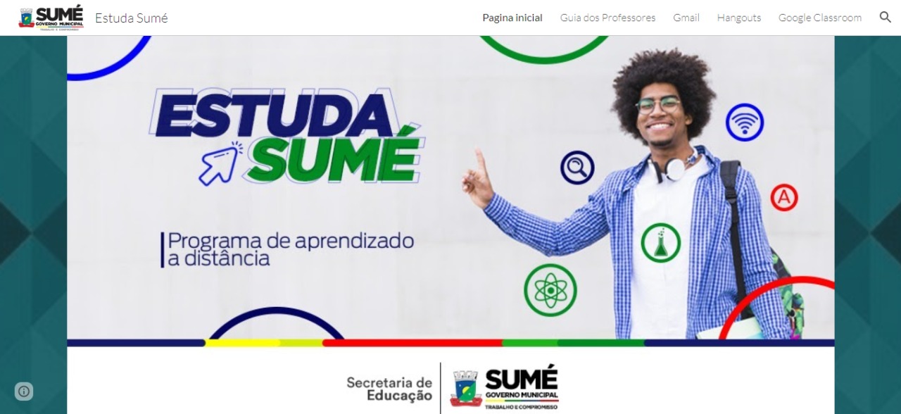 Estuda Sumé: Prefeitura implanta Regime Especial de Ensino por meio de plataforma online