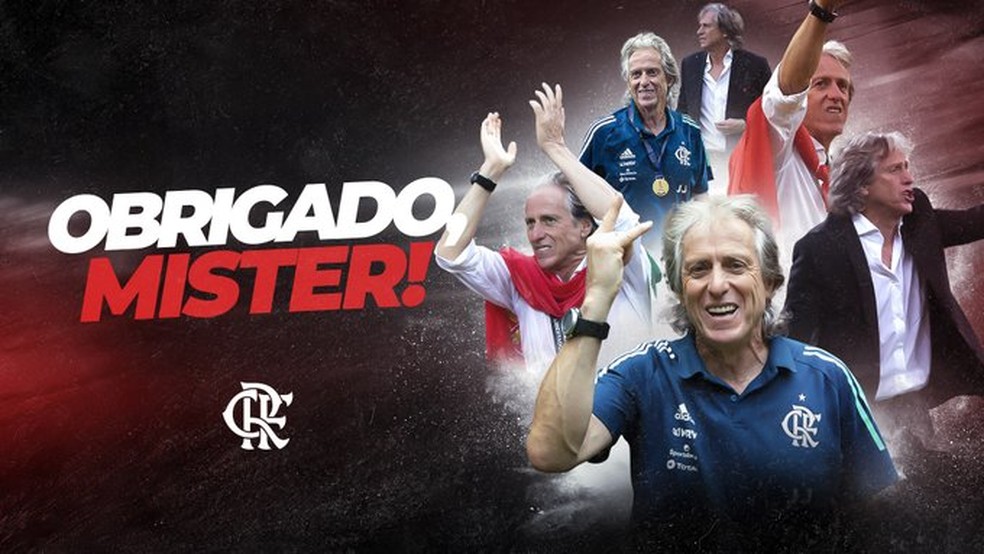 Flamengo confirma saída de Jorge Jesus para o Benfica