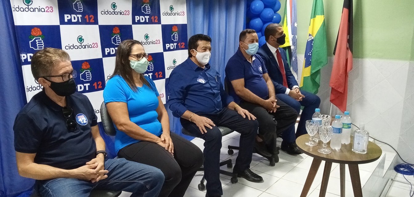 PDT e CIDADANIA homologam chapa Drº João e Zé Arnaldo em Amparo