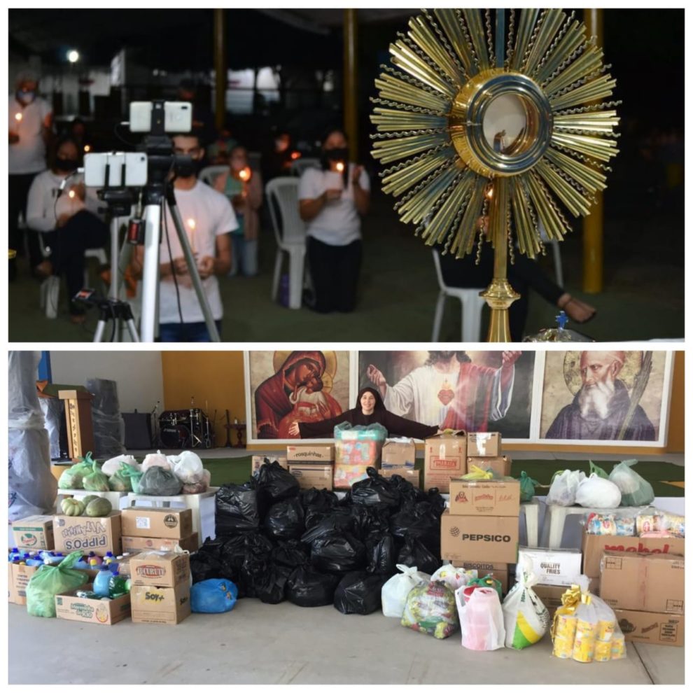 Fé e ação: Paróquia de Nossa Senhora do Rosário, da cidade de Prata, arrecada donativos durante a pandemia