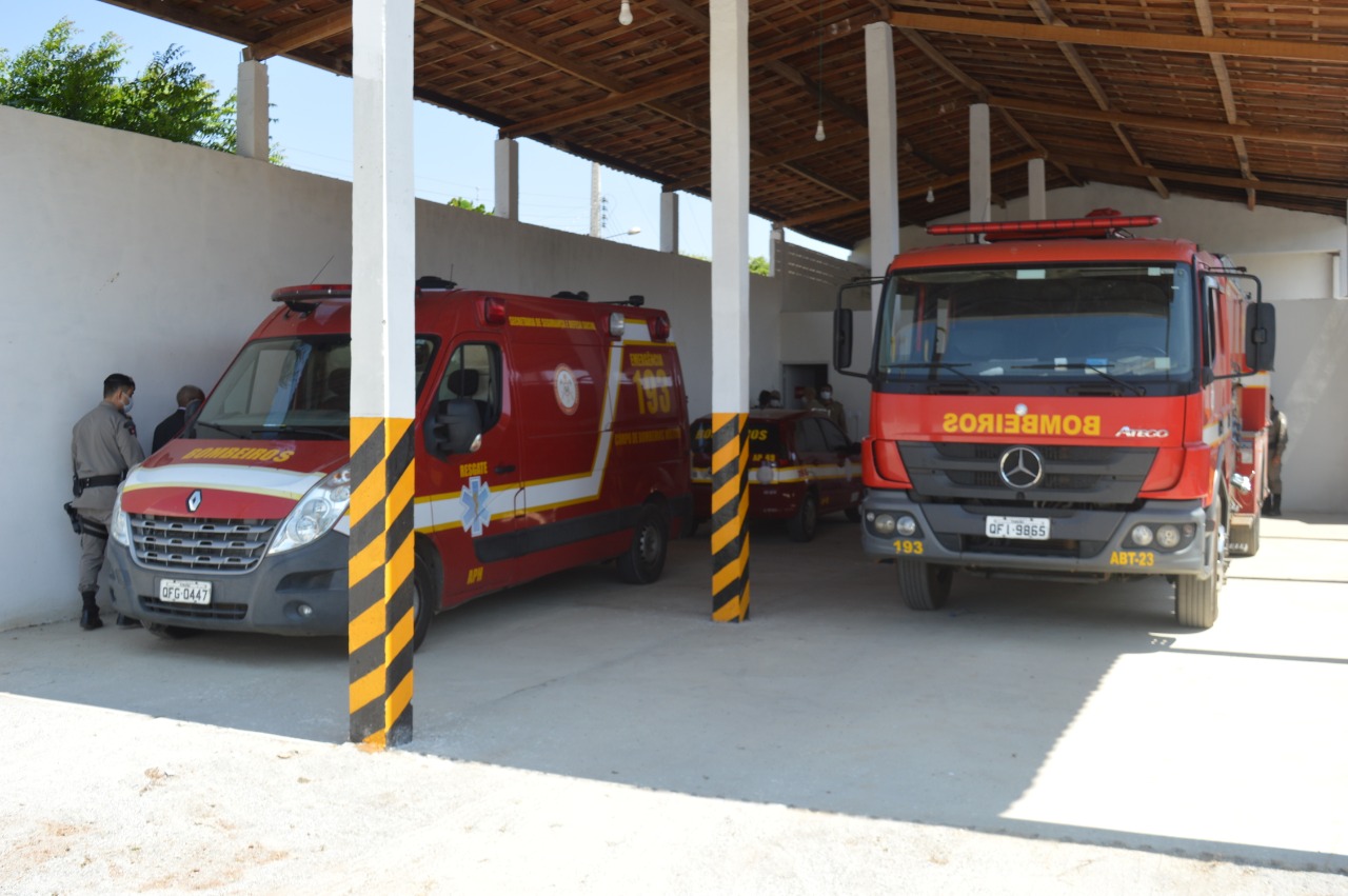 João Azevêdo anuncia conclusão de obras da unidade do Corpo de Bombeiros de Sumé