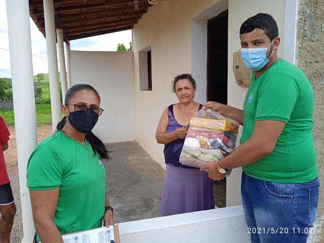 Secretaria de Assistência Social de Amparo segue com o cronograma de distribuição de cestas básicas na zona rural