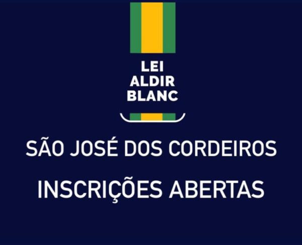 BENEFÍCIO PARA A CLASSE ARTÍSTICA: Prefeitura de São José dos Cordeiros lança edital da Lei Aldir Blanc