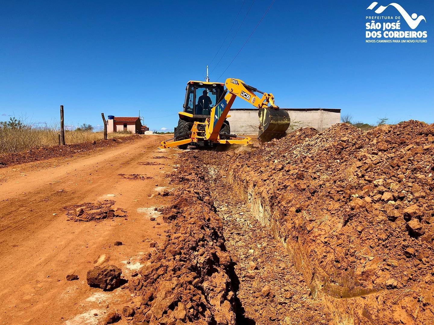 Após solicitação da Prefeitura Municipal, Cagepa realiza extensão de rede de abastecimento no sítio Retiro em São José dos Cordeiros  