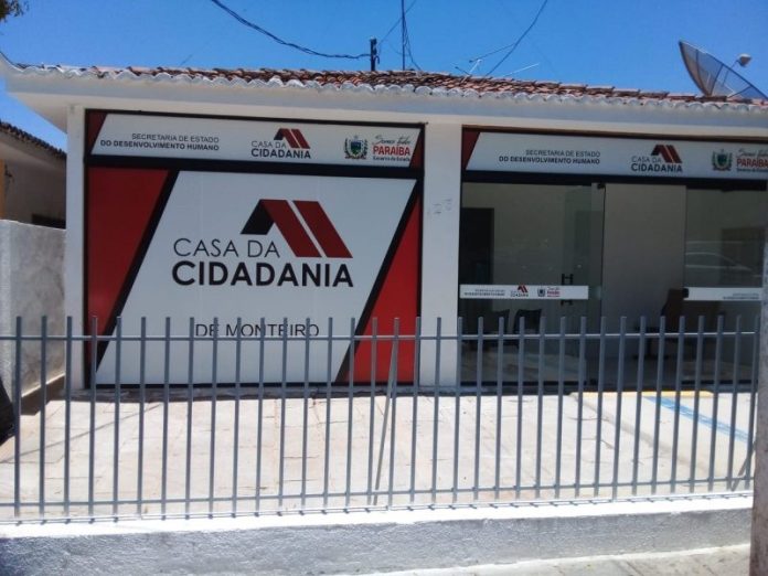 Em Monteiro, Governo inaugura 28ª Casa da Cidadania da Paraíba