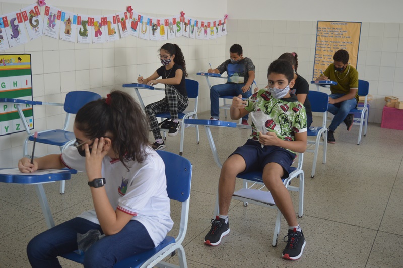 Secretaria de Educação de Sumé realiza simulados com os alunos visando a prova SAEB