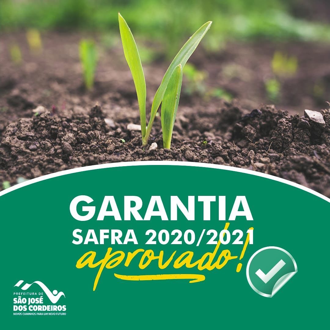 São José dos Cordeiros está entre os municípios do Cariri que serão contemplados com pagamento do Garantia Safra 2020/2021