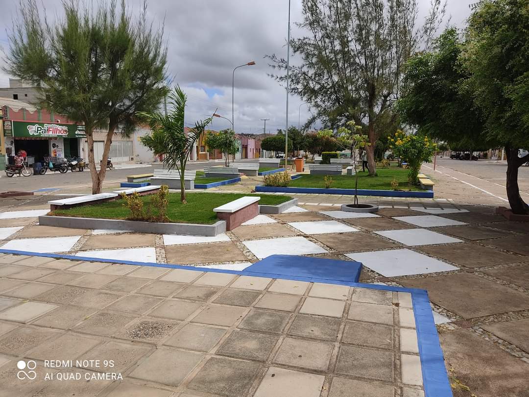 Prefeitura de Prata finaliza a revitalização da Praça Cícero Nunes e Memorial Ananiano Ramos