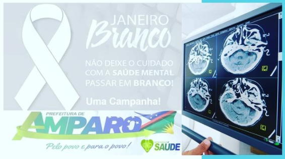 Prefeitura de Amparo inicia campanha do Janeiro Branco