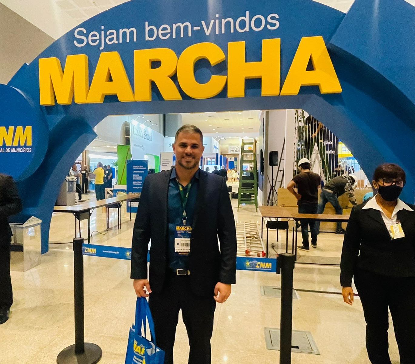 Prefeito de São José dos Cordeiros participa da XXIII Marcha a Brasília em Defesa dos Municípios