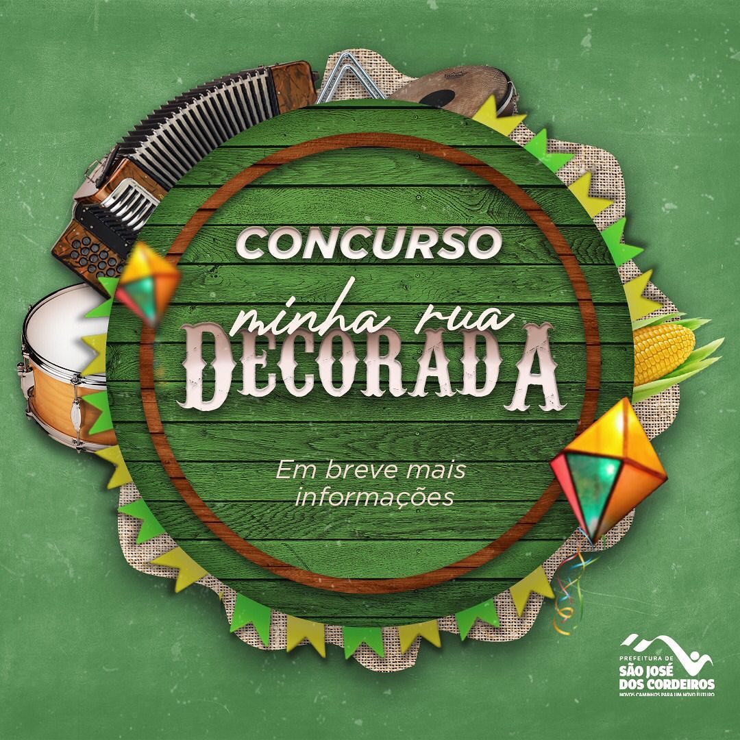Prefeitura do São José dos Cordeiros dá início à 1ª edição do concurso “Minha Rua Decorada”