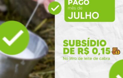 Prefeitura de Prata paga aos produtores de leite o incentivo referente ao mês de julho