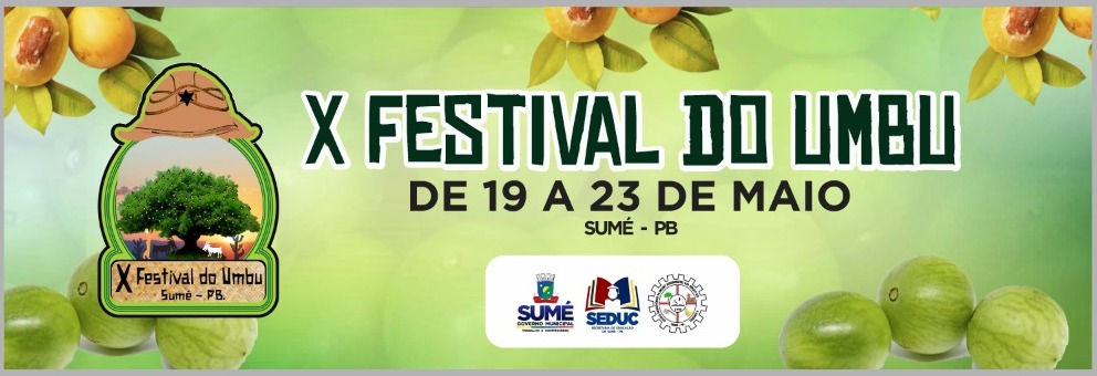 Secretaria de Educação lança programação do X Festival de Umbu