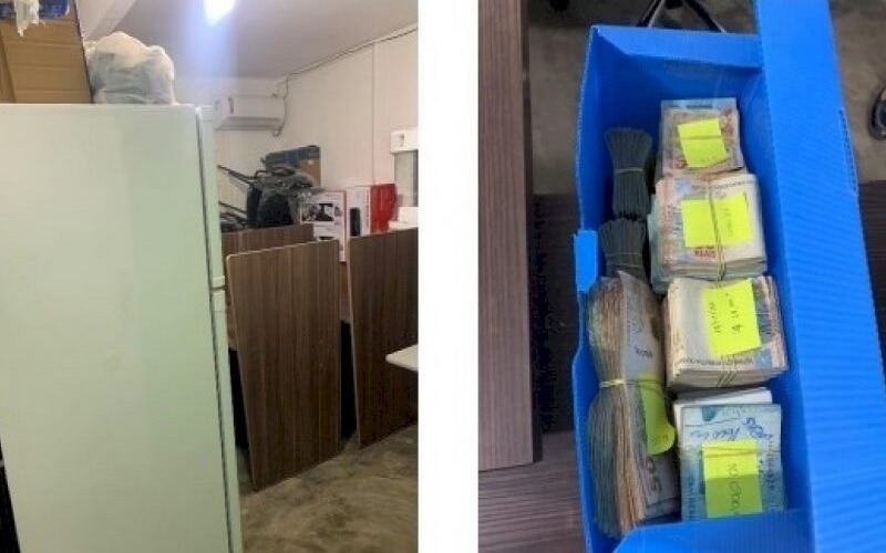 Inspeção do TCE-PB encontra mais de R$ 300 mil em geladeira de prefeitura, na PB