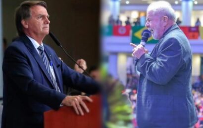 Distância entre Lula e Bolsonaro em eventual segundo turno cresce, diz PoderData