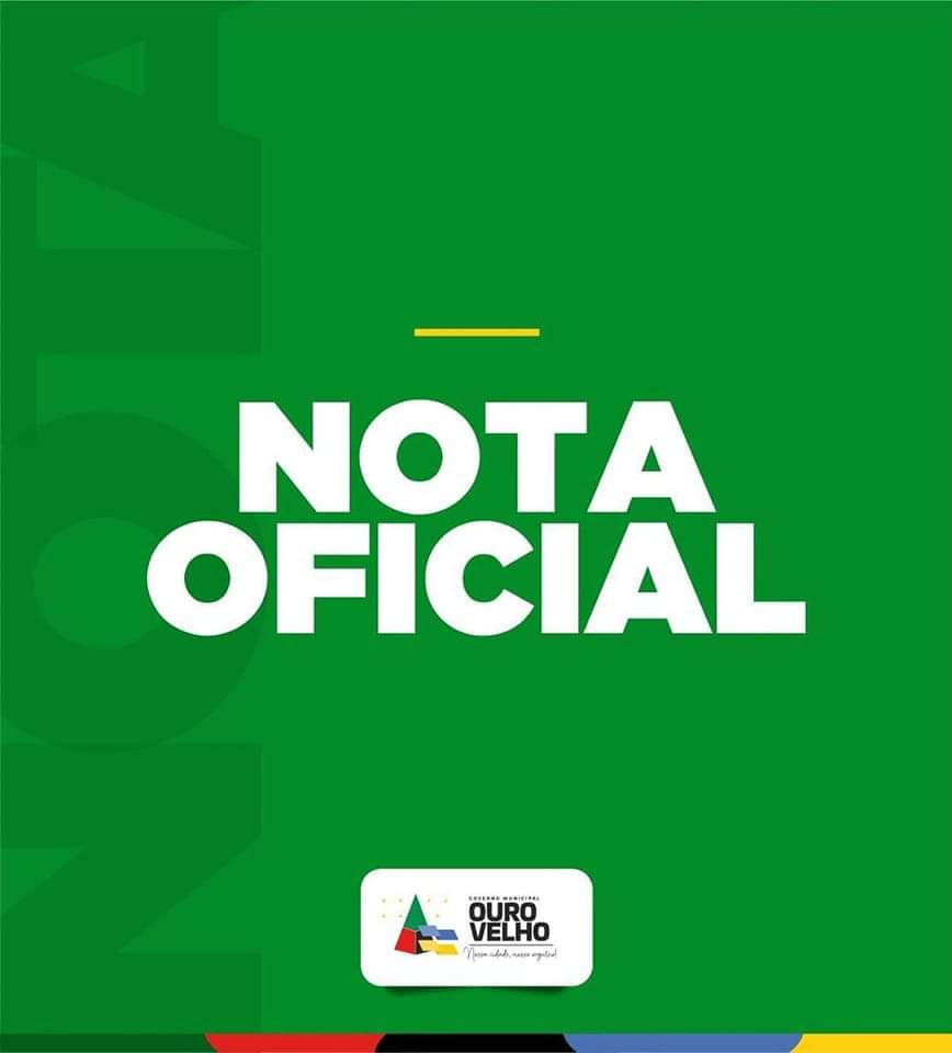 Prefeito de Ouro Velho emite nota oficial sobre o cancelamento do São João