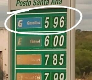 Gasolina já pode ser encontrada a menos de R$ 6, em Serra Branca