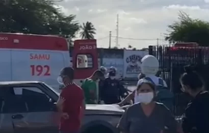 Idoso morre após passar mal e bater carro contra muro da Central de Polícia