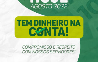 Prefeitura de Amparo realizou pagamento dos servidores municipais referente ao mês de Agosto