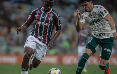 Brasileiro: Palmeiras sai na frente com golaço, mas Flu empata em casa