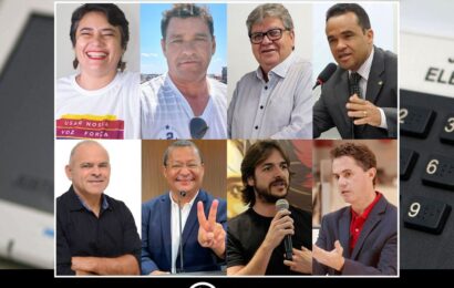 Confira a agenda dos candidatos ao Governo da Paraíba nesta segunda-feira
