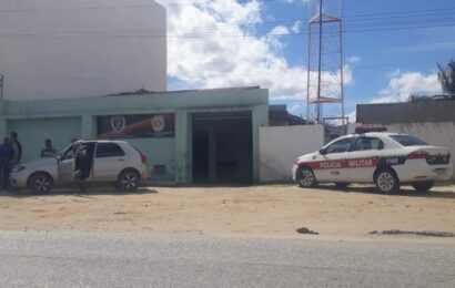 NO CARIRI: Bandidos assaltam posto de combustíveis e abandonam veículo em estrada na zona rural