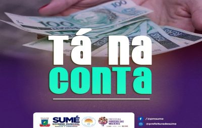 Começou o pagamento do mês de setembro da Prefeitura de Sumé