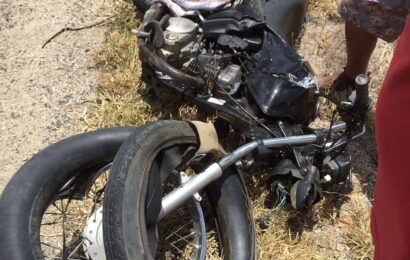 NO CARIRI: Colisão entre carro e moto deixa mais uma vítima fatal na BR-412