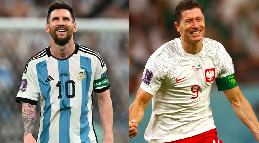Messi e Lewandowski se encaram em duelo decisivo na Copa do Mundo do Catar