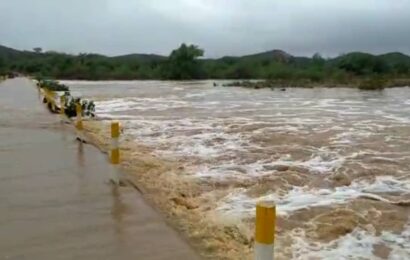 Após chuvas caídas no Cariri nas últimas 48h, Rio Paraíba registra cheia; Confira a milimetragem das chuvas na região