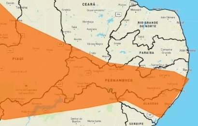 Inmet prevê chuvas intensas em 14 municípios paraibanos