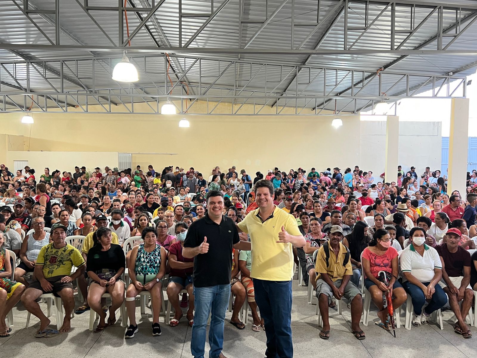 Prefeitura de Ouro Velho realiza a entrega de alimentos arrecadados durante a Festa de Novembro