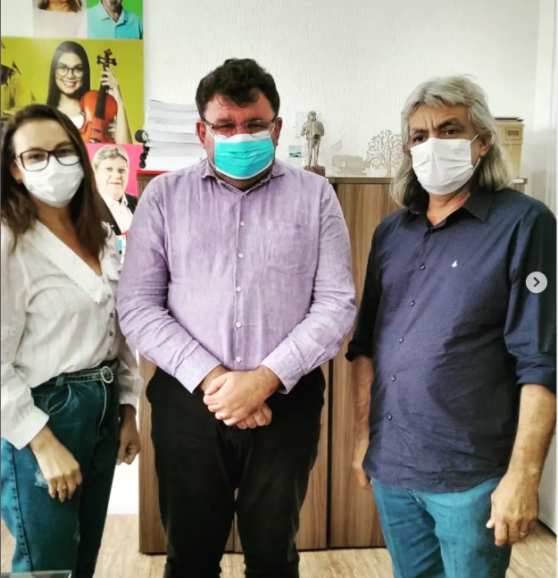 Prefeito Inácio Nóbrega cumpre agenda em João Pessoa e busca melhorias para população de Amparo