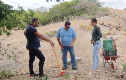 Escavações apresentam material Paleontológico na zona rural de Sumé