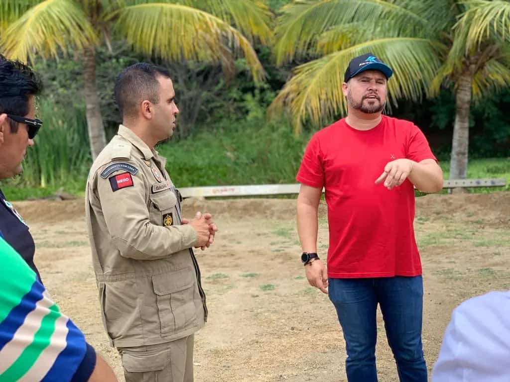 Prefeito de Camalaú se reúne com representantes do Corpo de Bombeiros e traça estratégias para o Carnaval 2023